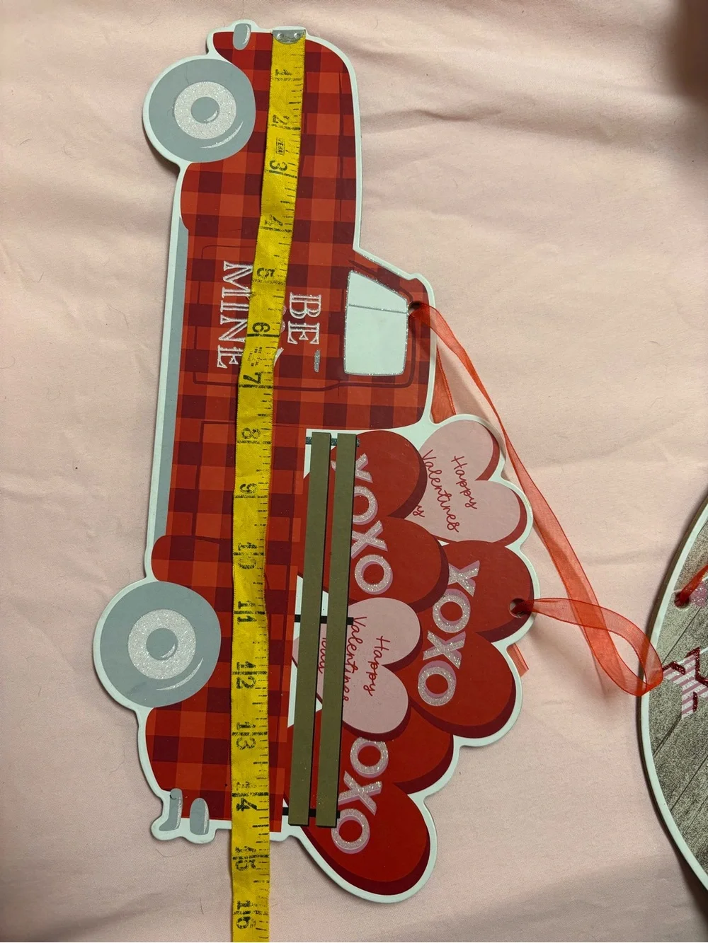 Valentine Buffalo Plaid Truck & Camper Wall Decor Set of 2 Farmhouse
